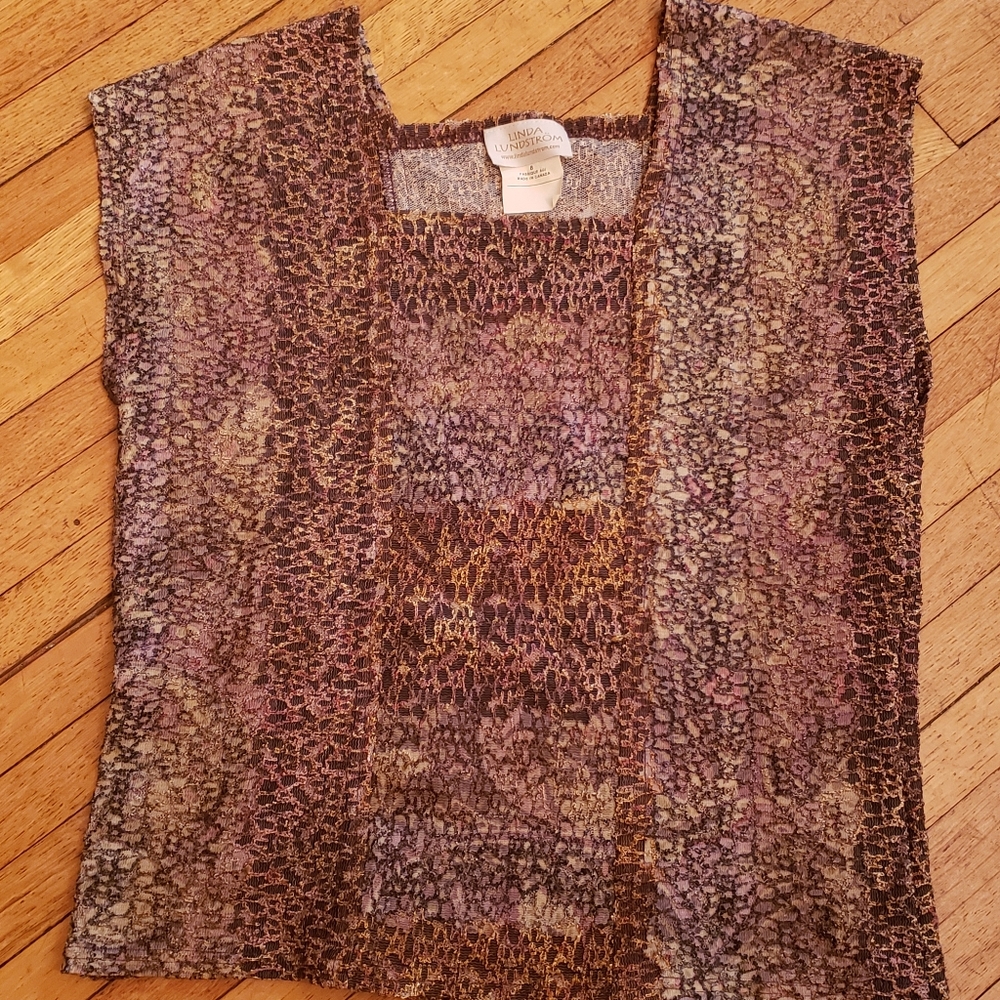 Linda lundstrom stretch lace sleeveless